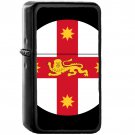 Badge of New South Wales - Oil Windproof Black Lighters Briquet Encendedor