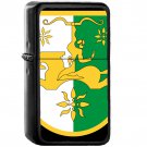 Coat of arms of Abkhazi - Oil Windproof Black Lighters Briquet Encendedor