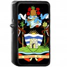 Coat of arms of Antigua and Barbuda - Oil Windproof Black Lighters Briquet Encendedor
