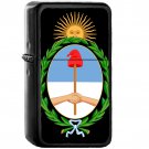 Coat of arms of Argentina - Oil Windproof Black Lighters Briquet Encendedor