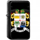 Coat of arms of Benin - Oil Windproof Black Lighters Briquet Encendedor