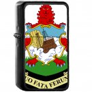 Coat of arms of Bermuda - Oil Windproof Black Lighters Briquet Encendedor