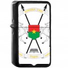 Coat of arms of Burkina Faso - Oil Windproof Black Lighters Briquet Encendedor