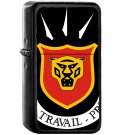 Coat of arms of Burundi - Oil Windproof Black Lighters Briquet Encendedor