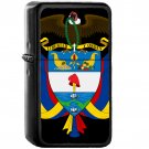 Coat of arms of Colombia - Oil Windproof Black Lighters Briquet Encendedor
