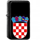 Coat of arms of Croatia - Oil Windproof Black Lighters Briquet Encendedor