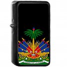 Coat of arms of Haiti - Oil Windproof Black Lighters Briquet Encendedor
