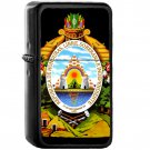 Coat of arms of Honduras - Oil Windproof Black Lighters Briquet Encendedor