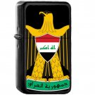 Coat of arms of Iraq (2008) - Oil Windproof Black Lighters Briquet Encendedor