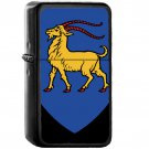 Coat of arms of Istria - Oil Windproof Black Lighters Briquet Encendedor