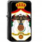 Coat of arms of Jordan - Oil Windproof Black Lighters Briquet Encendedor