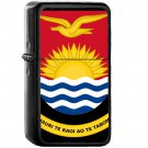 Coat of arms of Kiribati - Oil Windproof Black Lighters Briquet Encendedor