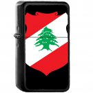 Coat of arms of Lebanon - Oil Windproof Black Lighters Briquet Encendedor
