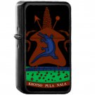 Coat of arms of Lesotho - Oil Windproof Black Lighters Briquet Encendedor