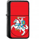 Coat of arms of Lithuania - Oil Windproof Black Lighters Briquet Encendedor