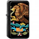 Coat of arms of Mexico - Oil Windproof Black Lighters Briquet Encendedor
