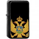 Coat of arms of Montenegro - Oil Windproof Black Lighters Briquet Encendedor