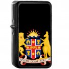 Coat of Arms of New South Wales - Oil Windproof Black Lighters Briquet Encendedor