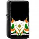 Coat of arms of Niger - Oil Windproof Black Lighters Briquet Encendedor