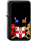 Coat of Arms of Northern Ireland - Oil Windproof Black Lighters Briquet Encendedor