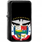 Coat of arms of Panama - Oil Windproof Black Lighters Briquet Encendedor