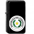 Coat of arms of Paraguay - Oil Windproof Black Lighters Briquet Encendedor