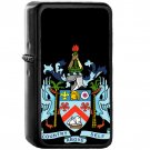 Coat of arms of Saint Kitts and Nevis (variant) - Oil Windproof Black Lighters Briquet Encendedor