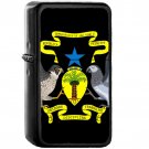 Coat of arms of São Tomé and Príncipe - Oil Windproof Black Lighters Briquet Encendedor