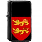 Coat of arms of Sark - Oil Windproof Black Lighters Briquet Encendedor