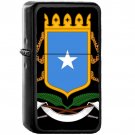 Coat of arms of Somalia - Oil Windproof Black Lighters Briquet Encendedor