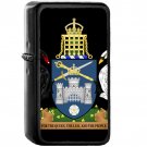 Coat of Arms of the Australian Capital Territory - Oil Windproof Black Lighters Briquet Encendedor