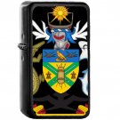 Coat of arms of the Solomon Islands - Oil Windproof Black Lighters Briquet Encendedor