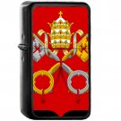 Coat of arms of the Vatican City - Oil Windproof Black Lighters Briquet Encendedor