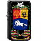 Coat of arms of Venezuela - Oil Windproof Black Lighters Briquet Encendedor