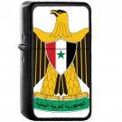 Coat of arms of Yemen Arab Republic 1962 1966 - Oil Windproof Black Lighters Briquet Encendedor