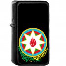 Emblem of Azerbaijan - Oil Windproof Black Lighters Briquet Encendedor
