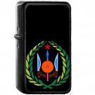 Emblem of Djibouti - Oil Windproof Black Lighters Briquet Encendedor
