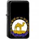 Emblem of Eritrea - Oil Windproof Black Lighters Briquet Encendedor