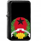 Emblem of Guinea Bissau - Oil Windproof Black Lighters Briquet Encendedor