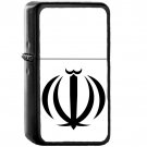 Emblem of Iran - Oil Windproof Black Lighters Briquet Encendedor
