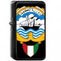 Emblem of Kuwait - Oil Windproof Black Lighters Briquet Encendedor