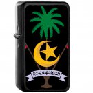Emblem of Maldives - Oil Windproof Black Lighters Briquet Encendedor