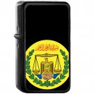 Emblem of Somaliland - Oil Windproof Black Lighters Briquet Encendedor