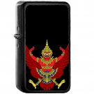 Emblem of Thailand - Oil Windproof Black Lighters Briquet Encendedor