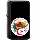 Emblem of Algeria - Oil Windproof Black Lighters Briquet Encendedor