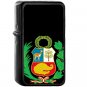 Escudo de armas del Per&Atilde;&ordm; - Oil Windproof Black Lighters Briquet Encendedor
