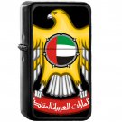 Emblem of the United Arab Emirates - Oil Windproof Black Lighters Briquet Encendedor