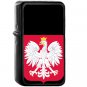 Herb Polski - Oil Windproof Black Lighters Briquet Encendedor