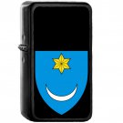 HRV Central Croatia COA - Oil Windproof Black Lighters Briquet Encendedor