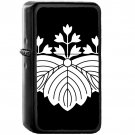 Japanese Crest Gosann Oni Kiri - Oil Windproof Black Lighters Briquet Encendedor